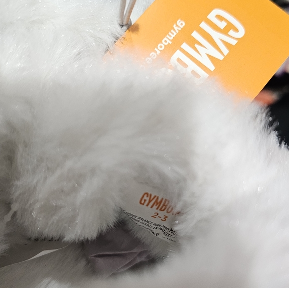 GYMBOREE Unisex Plaid Slippers shoes - Gymmies - Multi Clr SIZE 2 - 3 - Picture 4 of 8